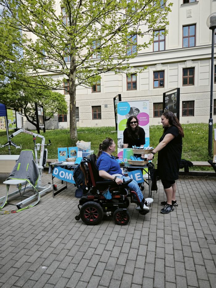 IMG_7597 Stánek Domova pro mne na Dni sociálních podniků na MENDELU